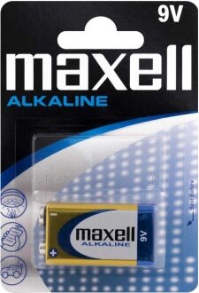 Maxell Alkaline 6LR61 9 Volt Blister Dikdörtgen Pil kullananlar yorumlar